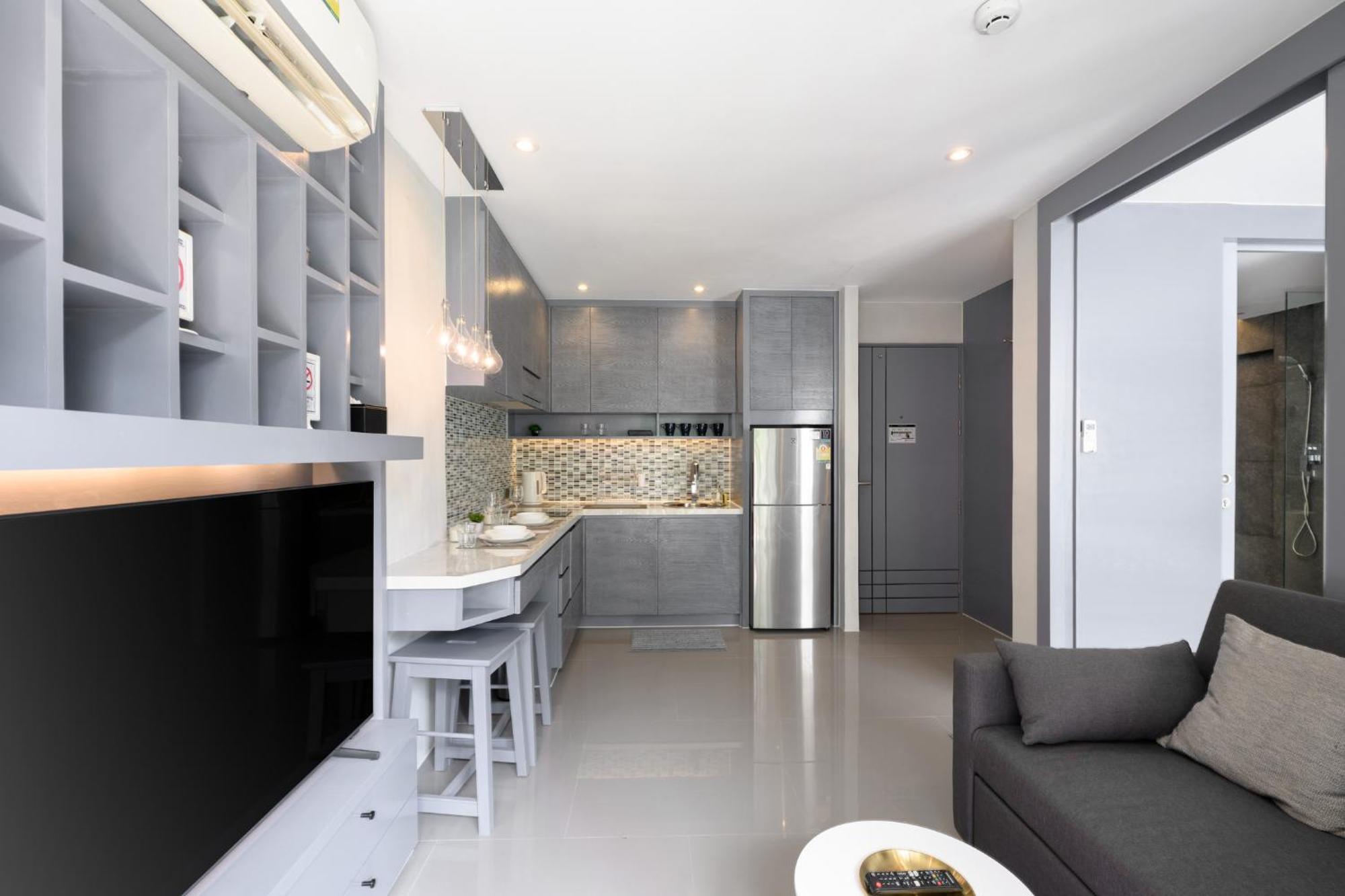 Sabay Rent N303 With Scenic Pool View Surrounded By Palm Trees In Citygate Kamala * Phuket