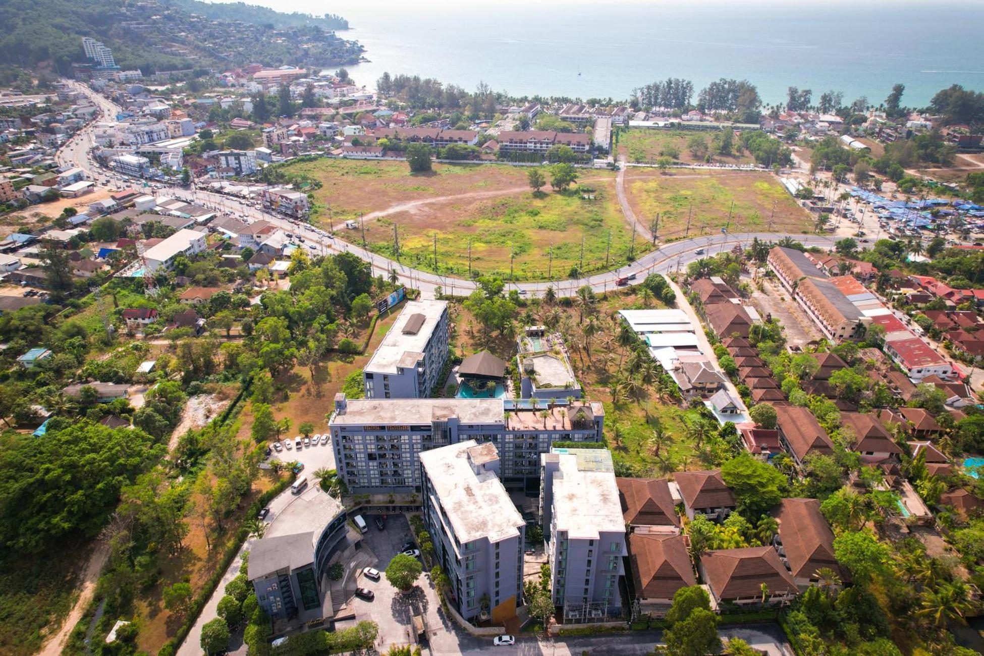 Sabay Rent N303 With Scenic Pool View Surrounded By Palm Trees In Citygate Kamala Lägenhet Phuket