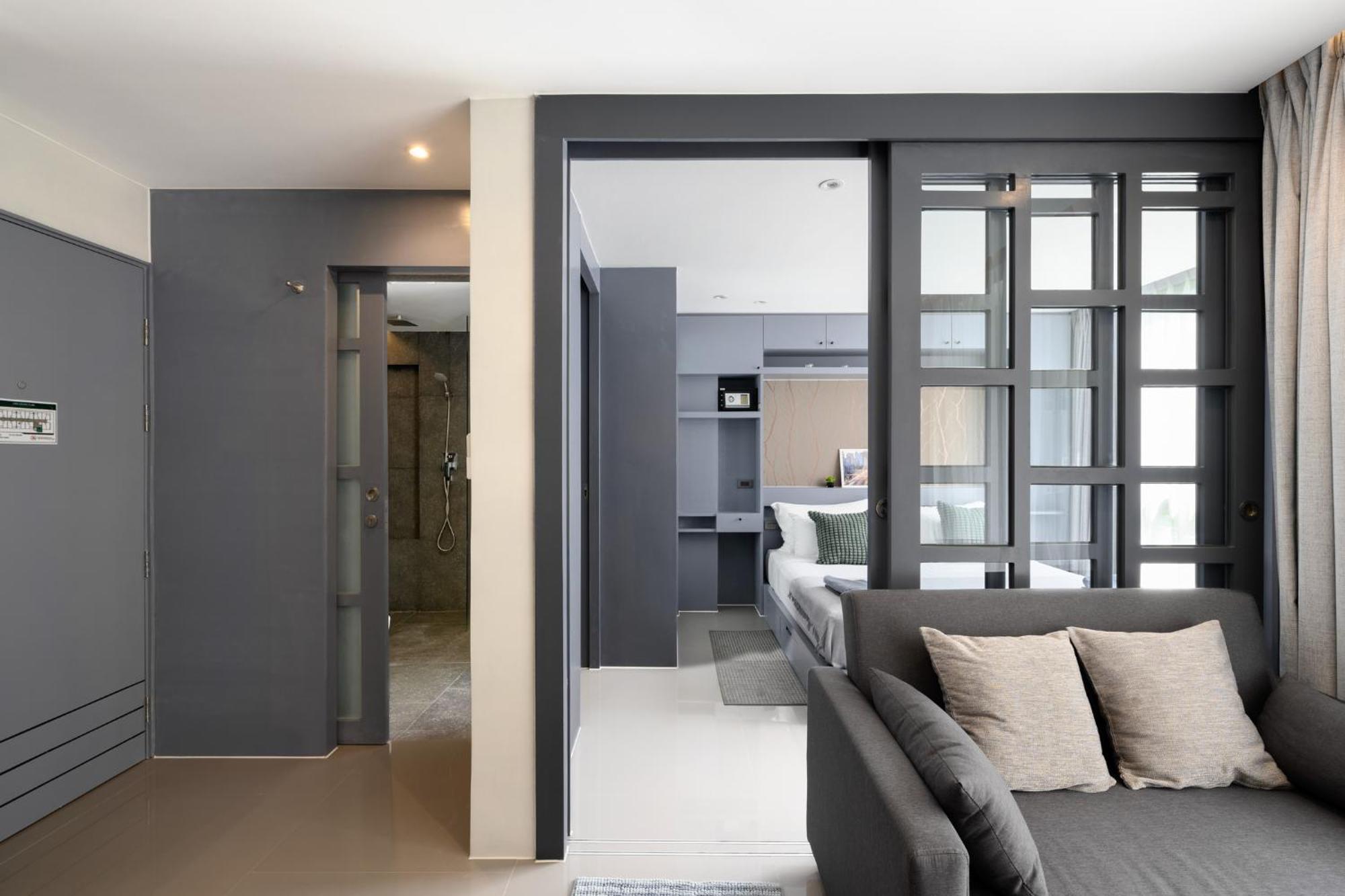 Lägenhet Sabay Rent N303 With Scenic Pool View Surrounded By Palm Trees In Citygate Kamala